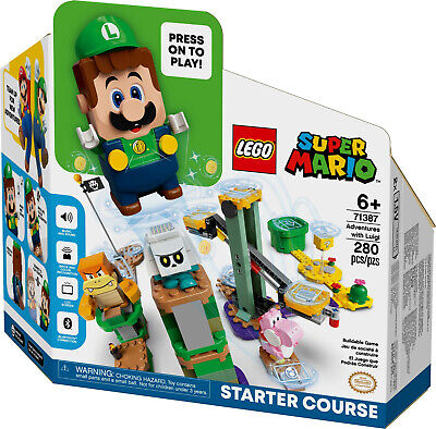 Lego Super Mario 71387 Avventure di Luigi Starter Pack Nuovo