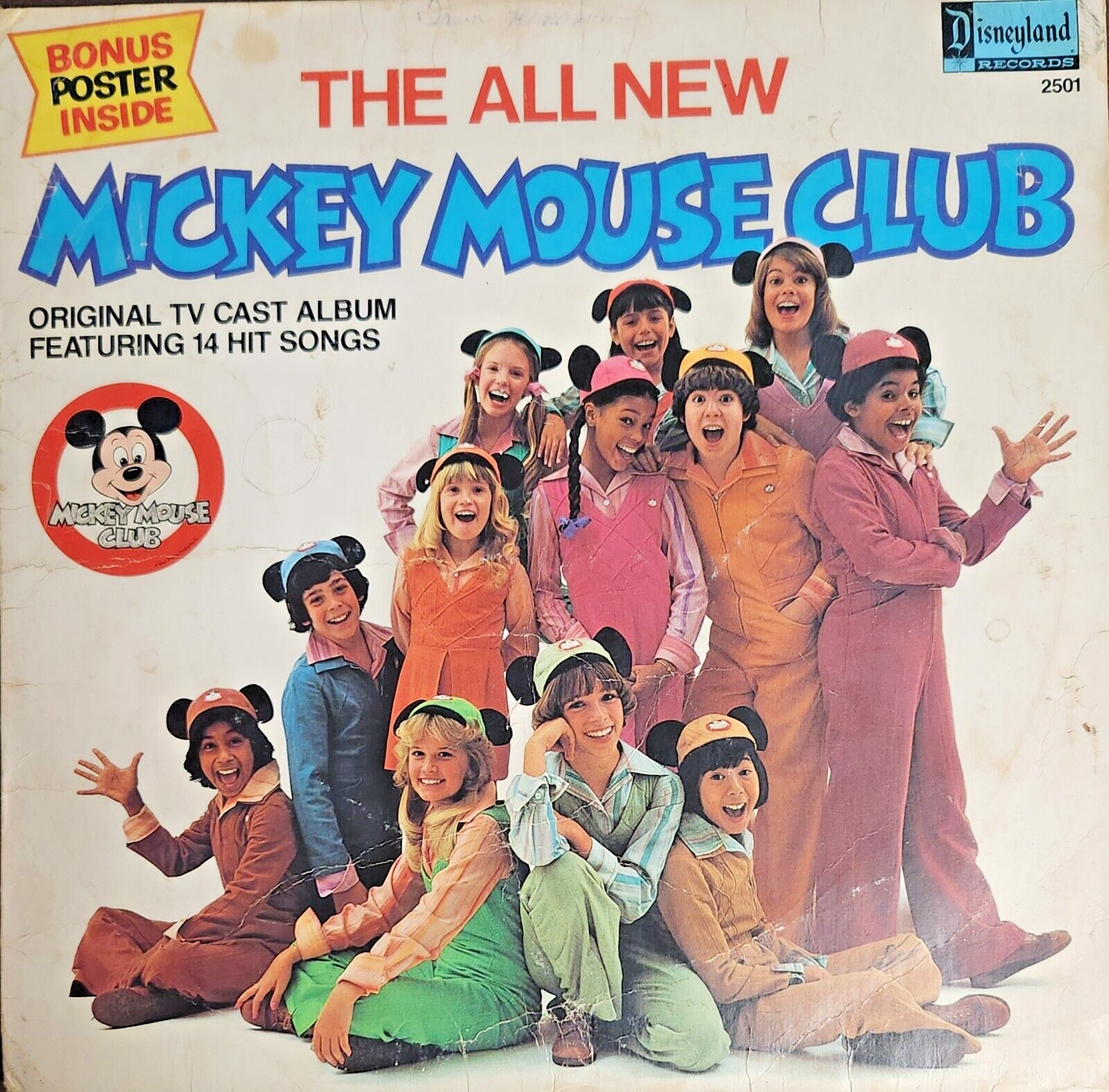 希少USオリジ Walt Disney's Mickey Mouse Club The All New Mickey Mouse Club - 1976 Disneyland 2501 Vinyl