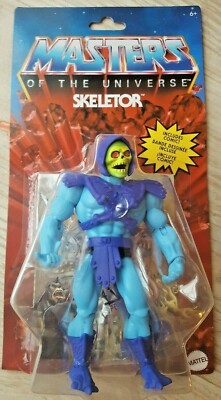 # beschädigte Karte # ORIGINS SKELETOR 2020 MATTEL Masters of the Universe GNN88