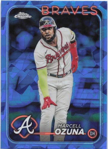 2024 Topps Chrome Sapphire Edition - Marcell Ozuna #518