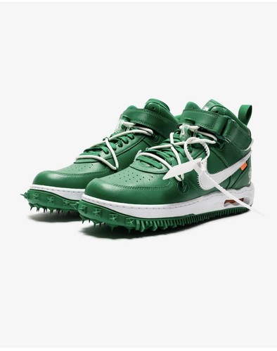 Nike Air Force 1 Mid SP Leather x Off-White Pine Green (Sz