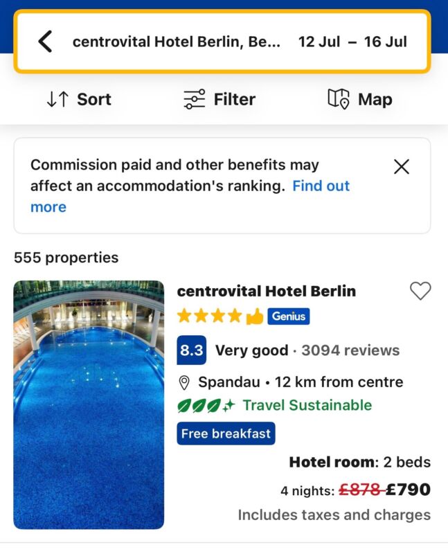 Hotel In Berlin For Euro 2024 Final
