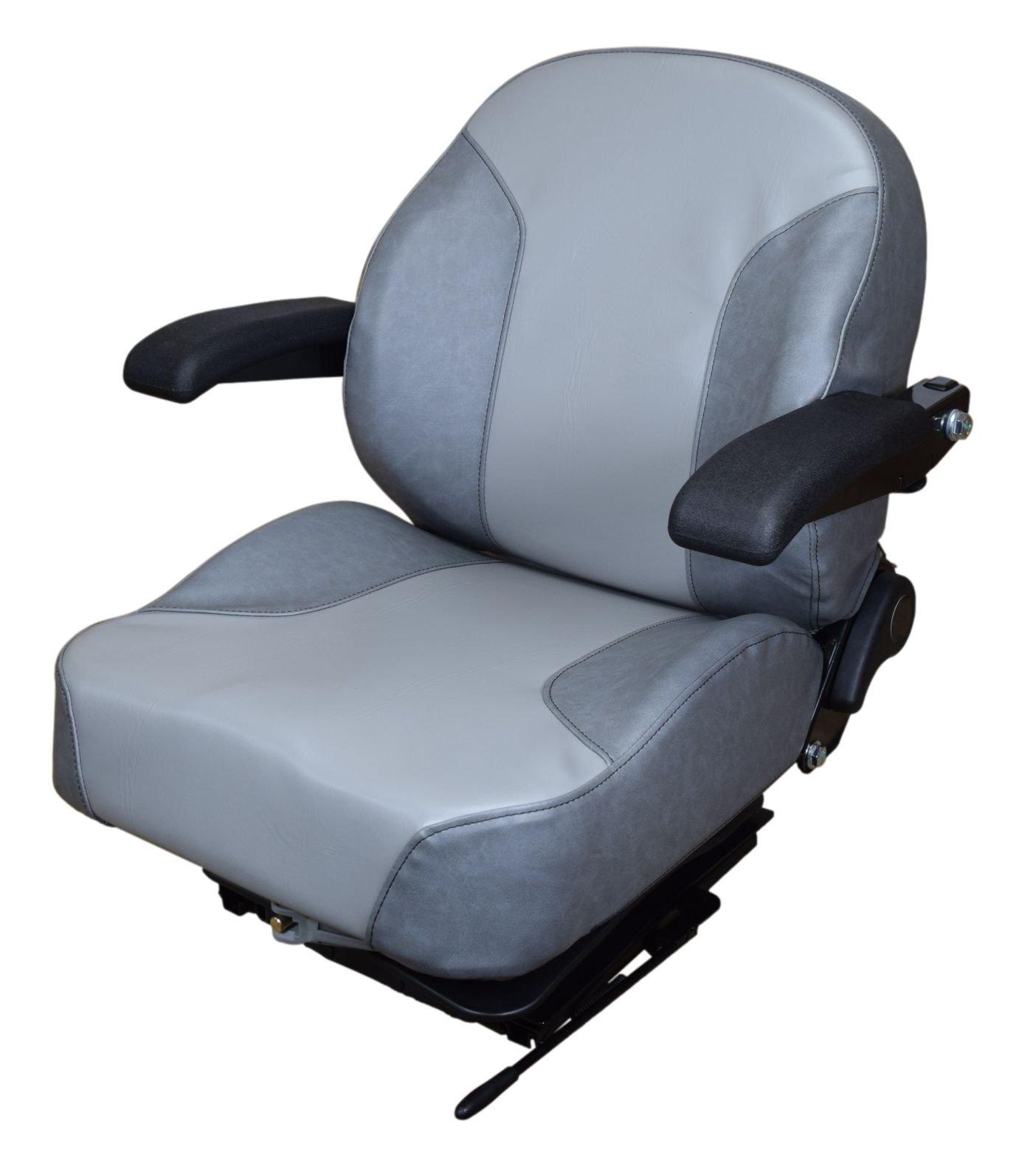 Gray Zero Turn Mower Suspension Seat Bobcat Dixie