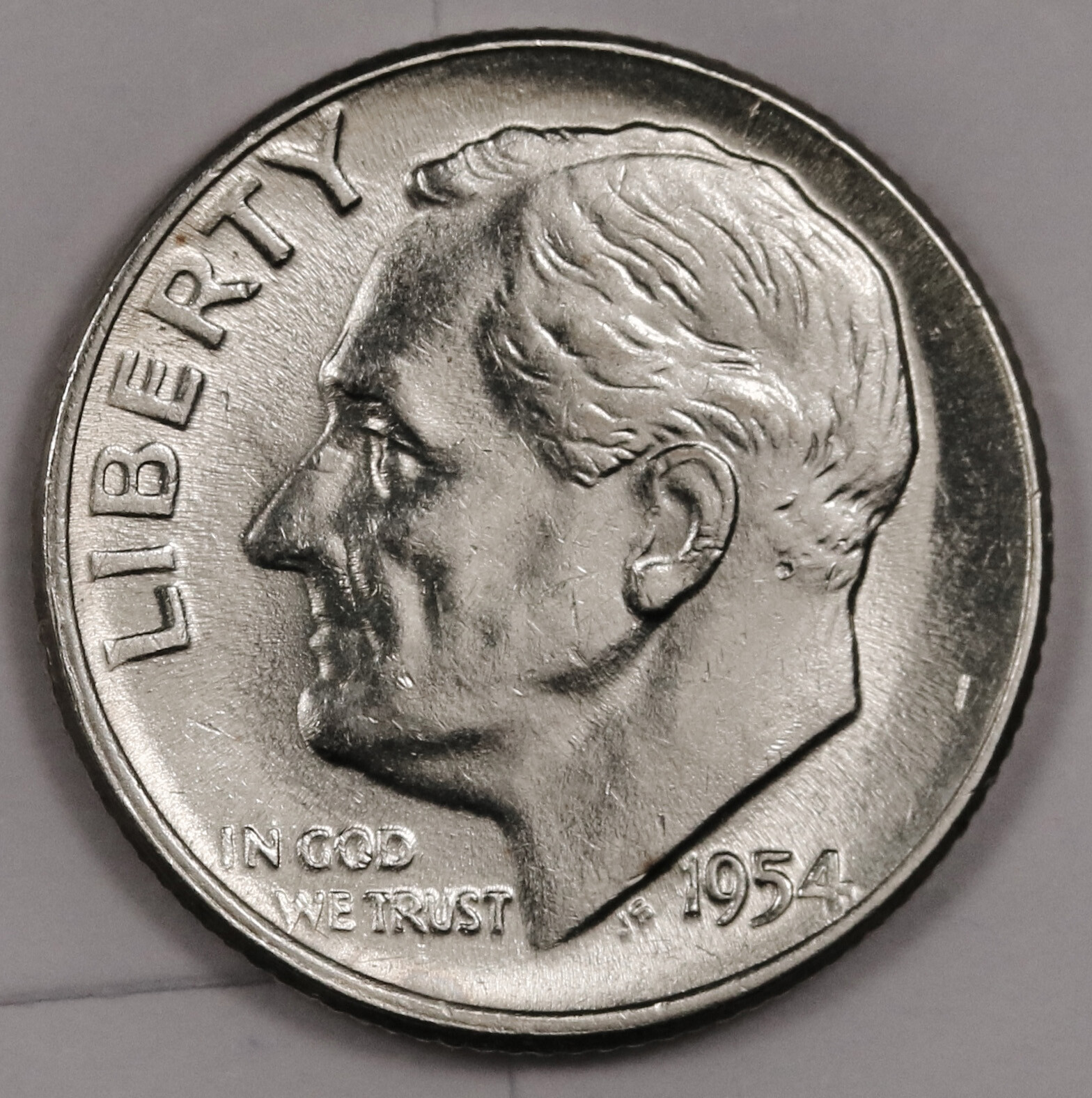 Dime トランプ 1954-p Roosevelt Dime. White No Toning. 176145 | eBay