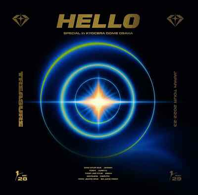 TREASURE HELLO DVD Blu-ray 京セラ 未開封 ジェヒョク TREASURE JAPAN TOUR 2022-23 HELLO SPECIAL KYOCERA DOME OSAKA