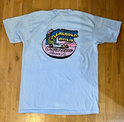 1990s Vintage RWCA Phoenix Shirt L - Remember When Cruise Assoc Single Stitch  