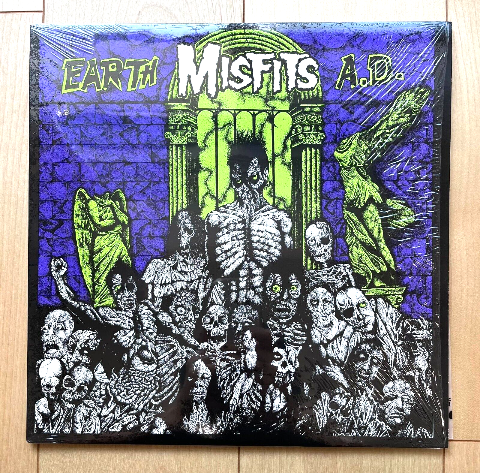 米LP Misfits Earth A.d. / Wolfs Blood 619021 PLAN 9 /00260 Misfits / Earth A.D. Wolfs Blood 1986 US No Barcode LP Vinyl
