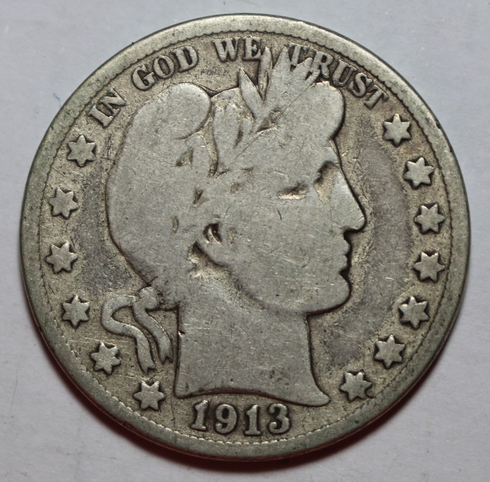 1913 Barber Half UR984 | eBay
