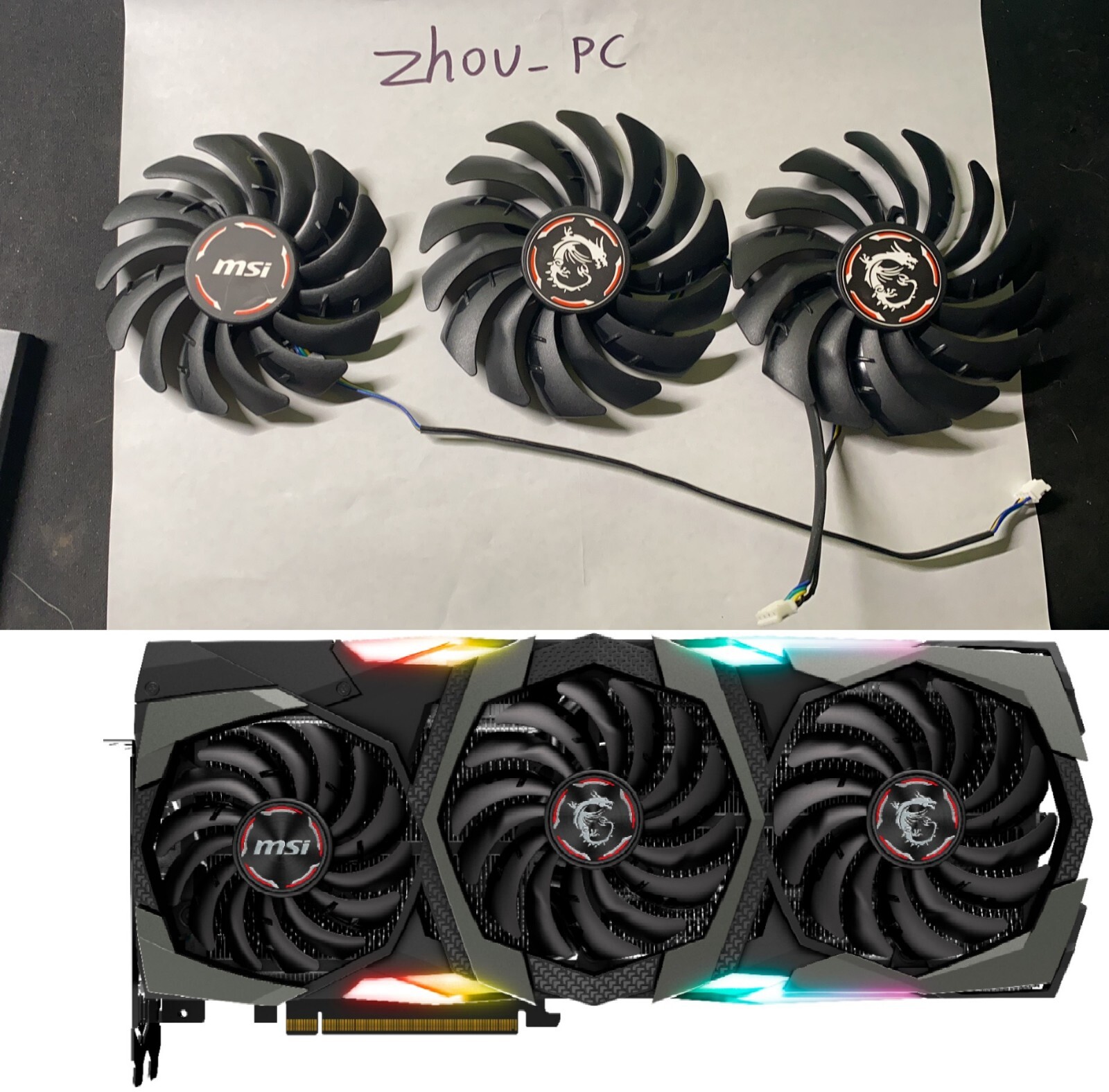 PCパーツ RTX2080super msi GAMING TRIO MSI GeForce RTX 2080 SUPER Graphics Card RTX 2080 Super