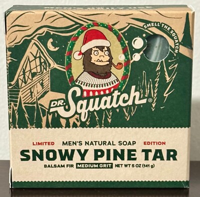 DR.Squatch All Natural Soap-Limited Edition-Your Choice of Scent - FAST SHIPPING
