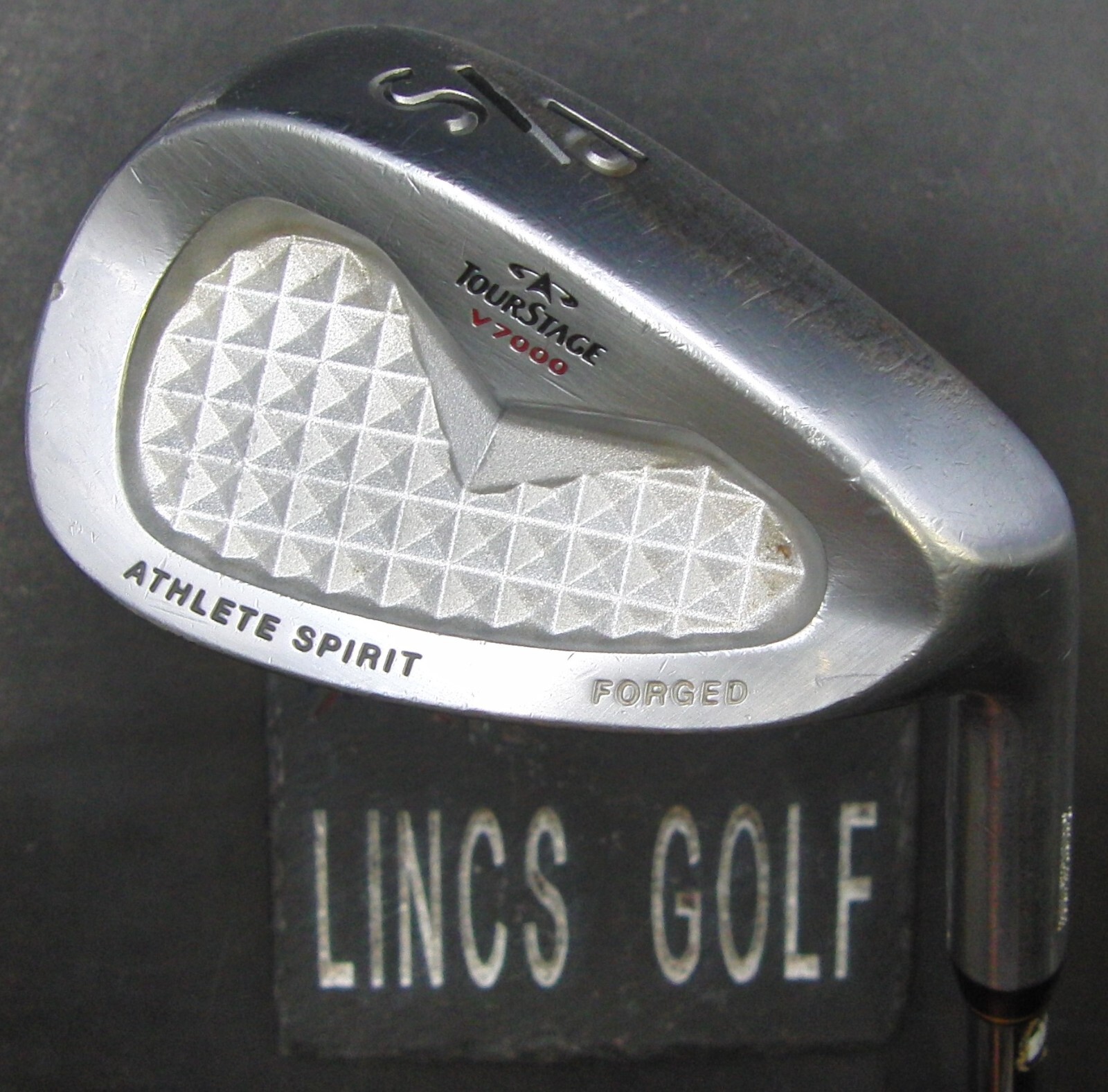 Bridgestone Tourstage V7000 Forged Gap Wedge Stiff Steel Shaft Golf Pride Grip Bridgestone Tourstage V7000 Forged Gap Wedge Stiff Steel Shaft Golf Pride Grip