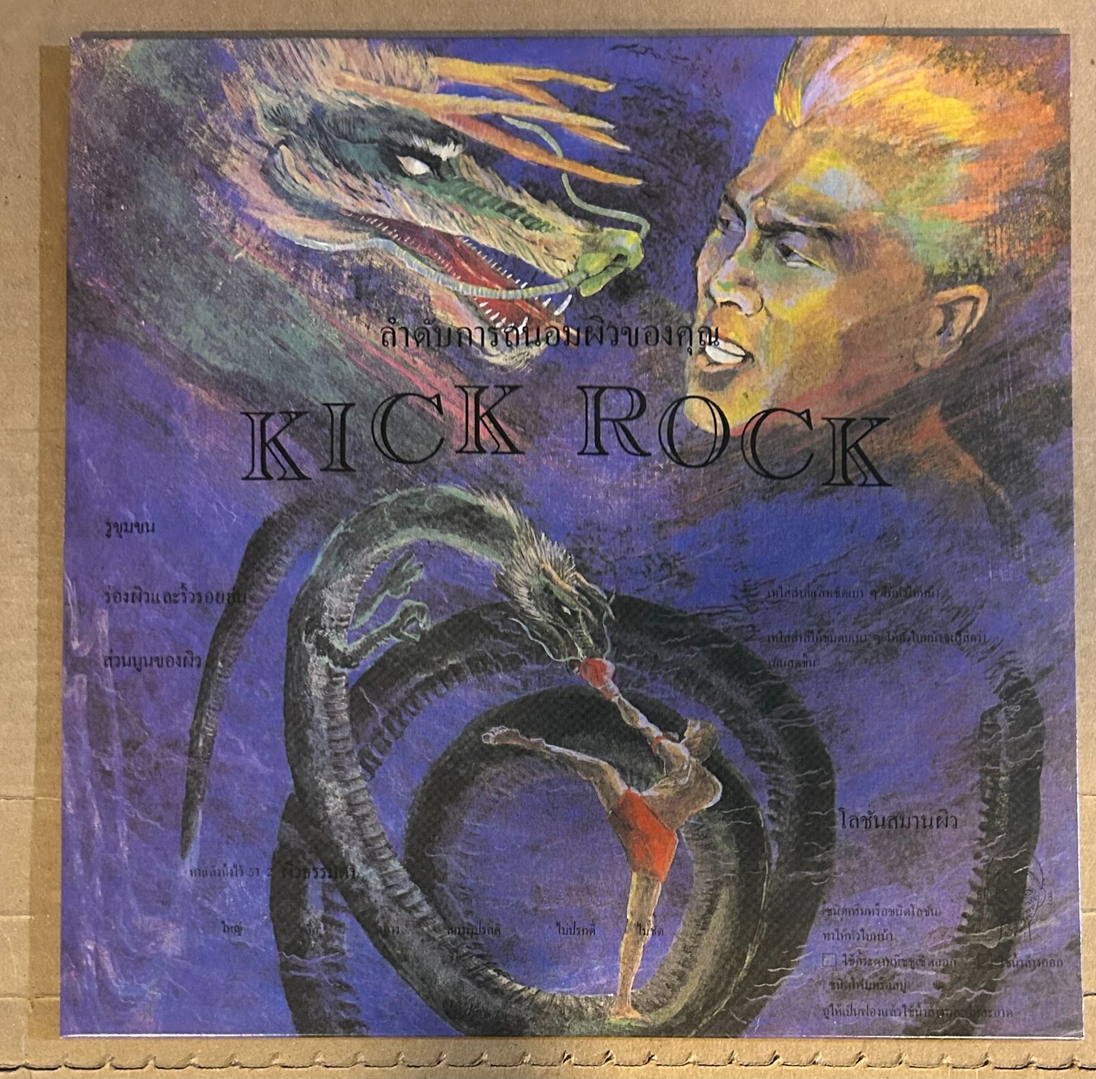 ポイズンアーツ　キックロック LP: POISON ARTS - Kick Rock NEW UNPLAYED REISSUE JAPAN