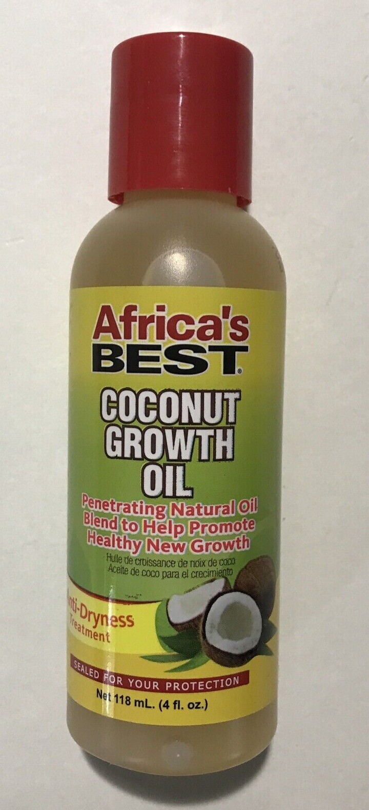 AFRICA'S BEST Coconut Growth Oil (4oz) AFRICA'S BEST Coconut Growth Oil (4oz)
