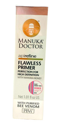 Manuka Doctor Apirefine Flawless Primer w/ Purified Bee Venom - 1.01oz - NIB