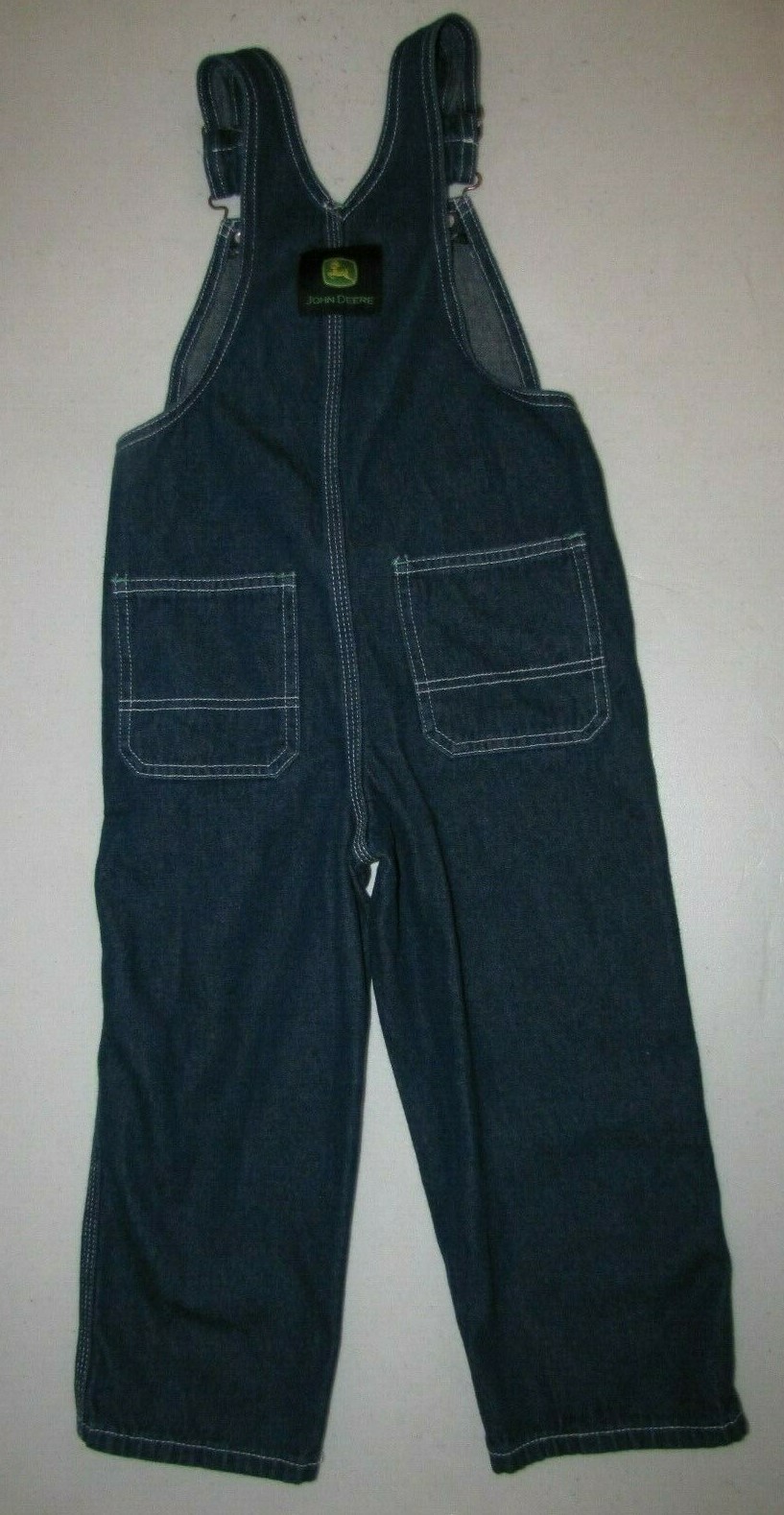 John Deere Blue Bib Overalls. Size 6. Boys/Girls.