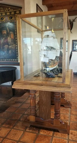 San Felipe model wood ship Display Spanish navy wooden tall ship sailing boat