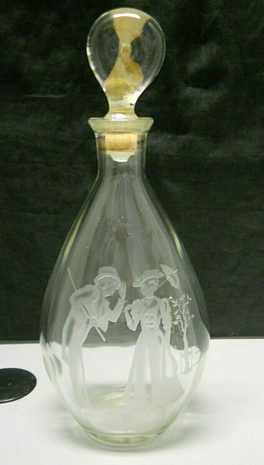 Vintage IW Harper Whiskey The Gentleman & Victorian Lady