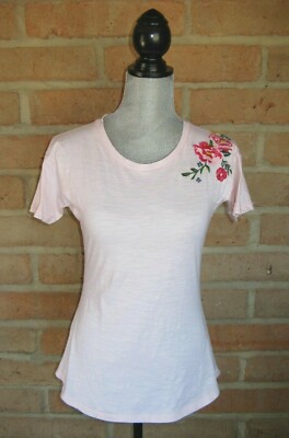 NEW Agnes and & Dora Favorite Tee Shirt Limited Edition Embroidered Womens XS  