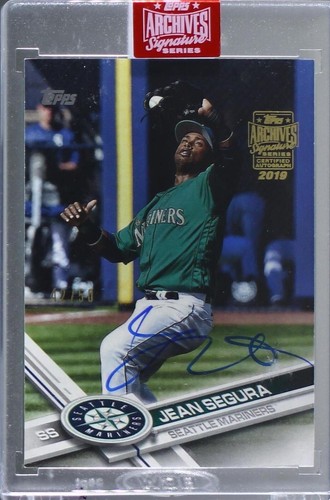 2019 Topps Archives Signature Series Active Player Edition Buybacks - Jean Segura #17TU-US184