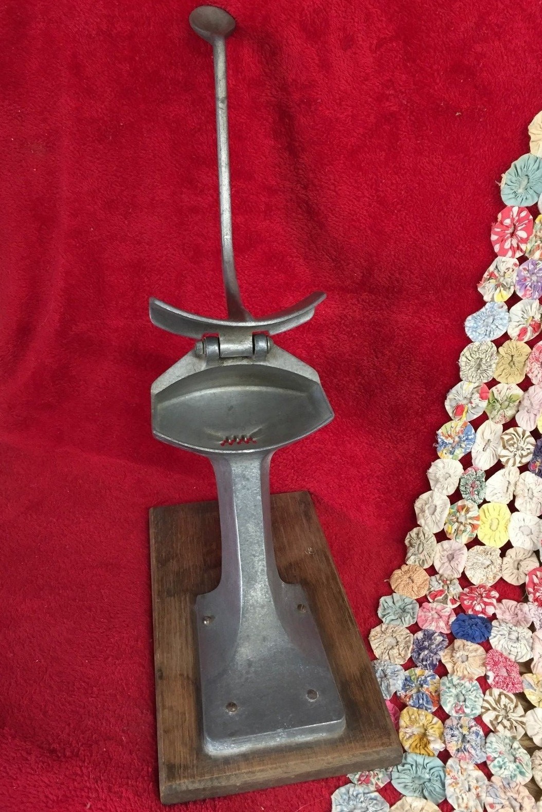 Vintage Jumbo Juicer Rival Manufacturing Company KC MO Mounted Cast Aluminum