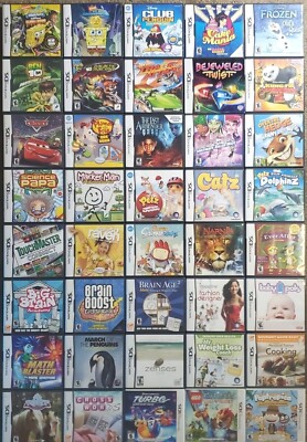 Nintendo DS Games CIB You Pick & Choose Video Game Lot Tested & Working