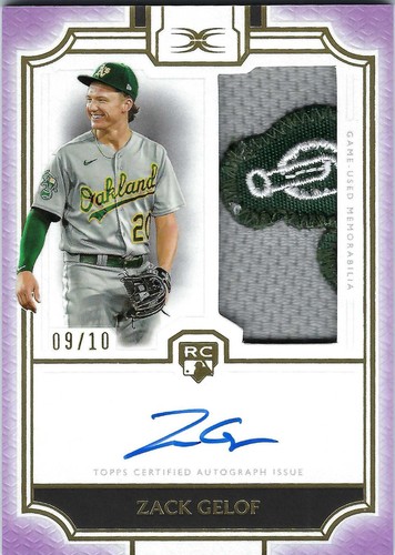2024 Topps Definitive Collection - Zack Gelof #DRPC-ZG