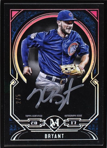 2017 Topps Museum Collection - Kris Bryant #MFA-KB