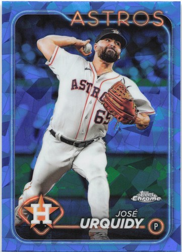 2024 Topps Chrome Sapphire Edition - Jose Urquidy #552