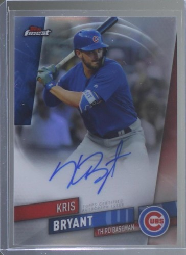 2019 Topps Finest - Kris Bryant #FA-KB