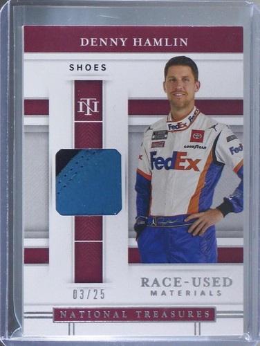 2020 Panini National Treasures - Denny Hamlin #RU-DH