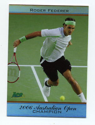 Roger Federer - 2011 Ace Authentic Champion Edition #13 Australian Open 2006