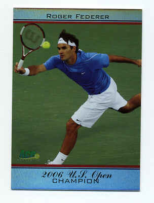 Roger Federer - 2011 Ace Authentic Champion Edition #17 US Open 2006