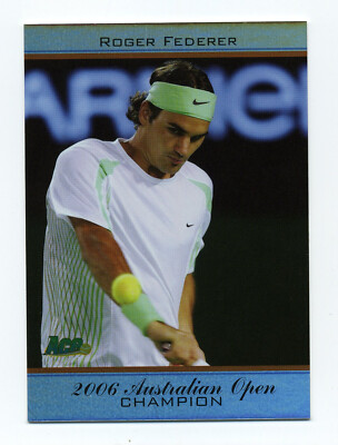 Roger Federer - 2011 Ace Authentic Champion Edition #14 Australian Open 2006