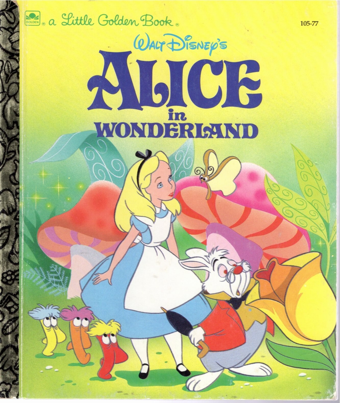 洋書 little gorden book ディズニー　「不思議の国のアリス」 Alice in Wonderland - Walt Disney - Little Golden Book | eBay