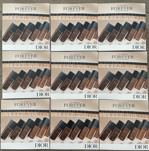 Dior Forever Glow Foundation1.5N 2本セット Lot of 5 Dior Forever Skin Glow Foundation Sample Sets 6