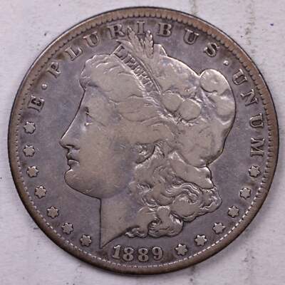 1889-S Morgan Silver Dollar, Very Fine Details., Store Sale  #503