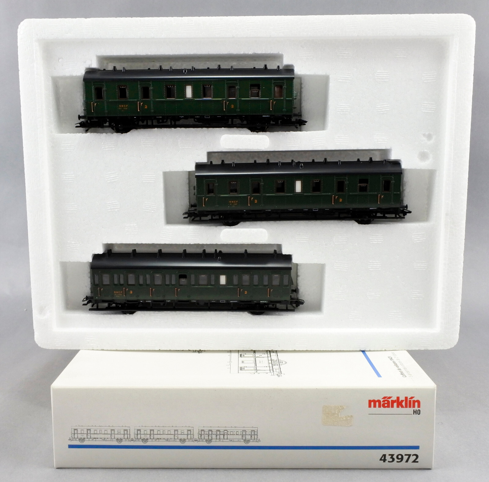 märklin HOゲージ 46548 3両セット märklin HOゲージ 46548 3両