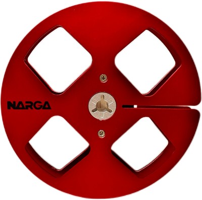 5'' NARGA Red Light Metal Aluminum Reel to Reel Take Up Reel