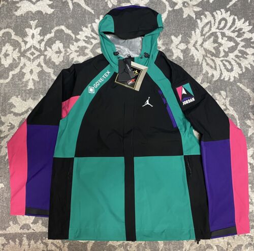 Nike Jordan Utility Gore-Tex Jacket Multicolor Mens Sz Nike Jordan Utility Gore-Tex Jacket Multicolor Mens Sz