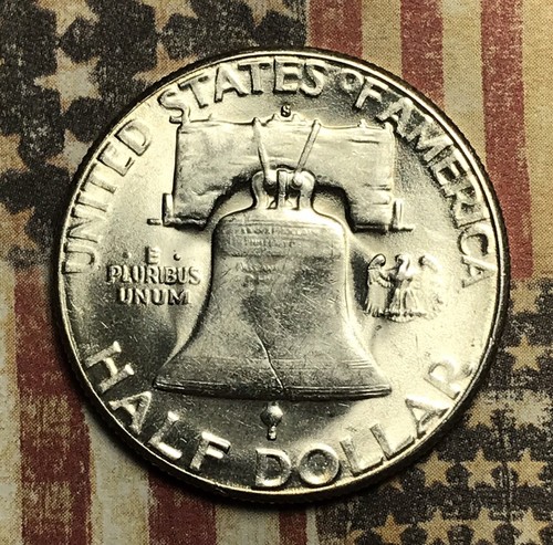 1951-S Franklin Silver Half Dollar Collector Coin for your Collection.