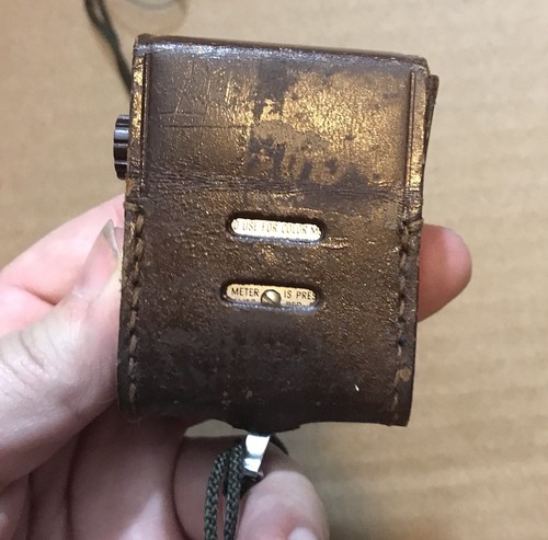 Walz Movie Meter Light Exposure Meter With Case Kodachrome Japan