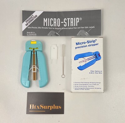 Micro-Strip MS1-18S-46-FS Precision Fiber Optics Stripper .018 Blade .046 Guide