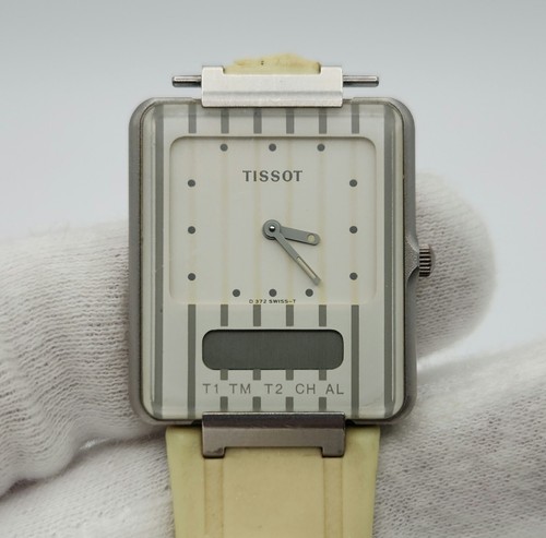 Tissot Two Timer　ティソ　アナデジ　腕時計 電池交換済み Tissot Two Timer ティソ アナデジ 腕時計 80s