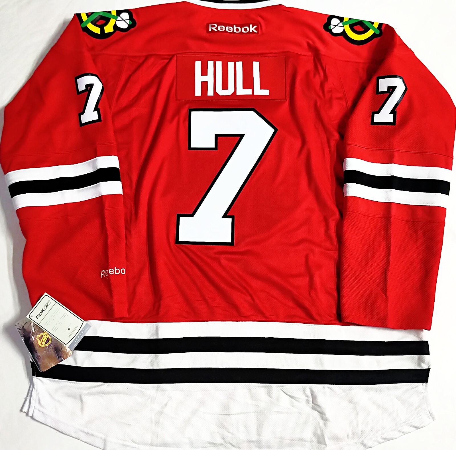 Reebok - 【Reebok】NHL Blackhawks ホッケーゲームシャツ A-3780 Reebok】NHL Blackhawks ホッケーゲームシャツ A-3780 - メルカリ
