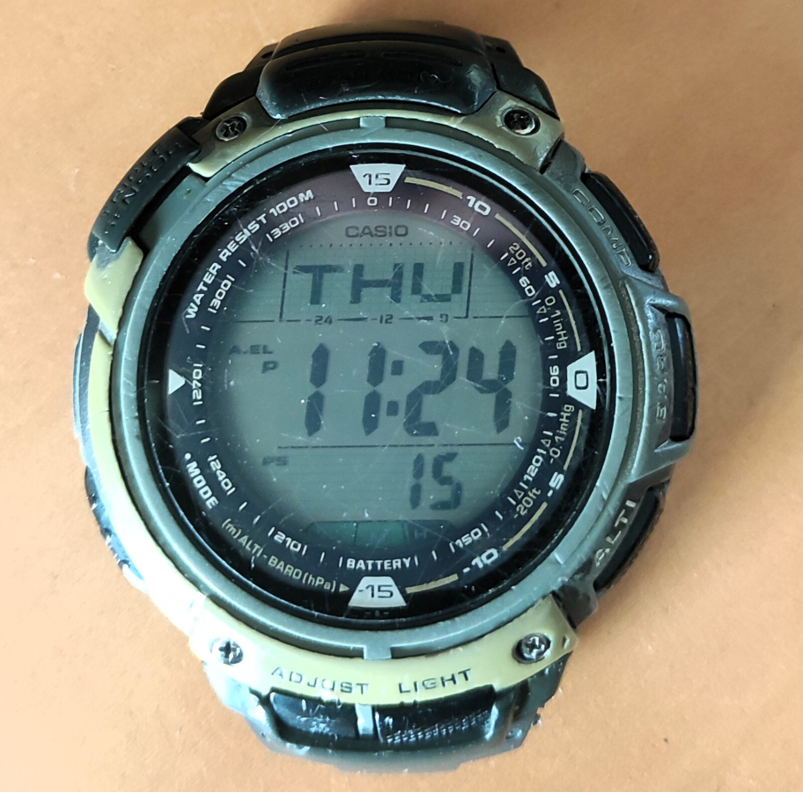 Casio Pro Trek PRG-80T Quartz Watch | eBay UK