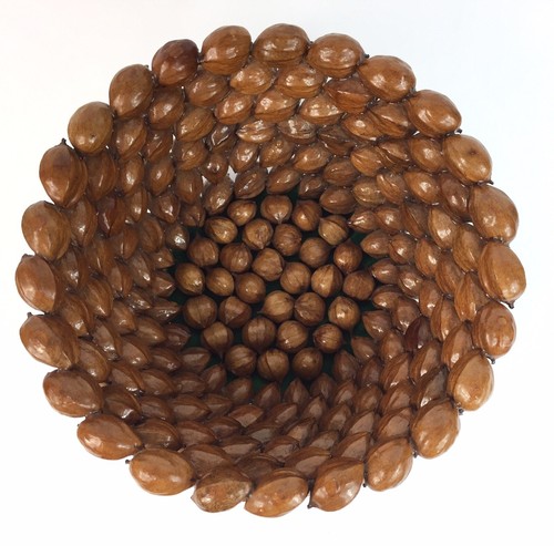 Handcrafted Whole Walnut Decorative Bowl Handmade One of Kind Unique FAST SHIP