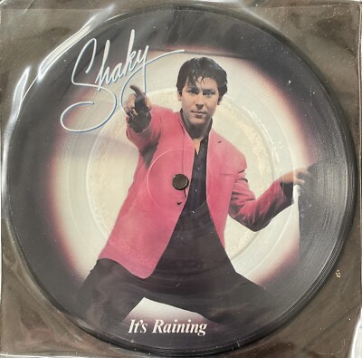 Shakin  Stevens- Shaky Picture Disc. 7  45 RPM. 1981 EpicRecords. Excellent Con.