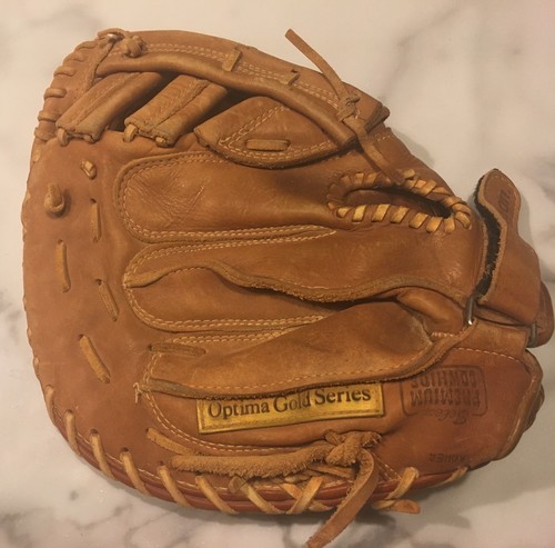 Wilson Optima Gold Series A9895 First Base Mitt/Glove RHT Softball Catchers Mitt