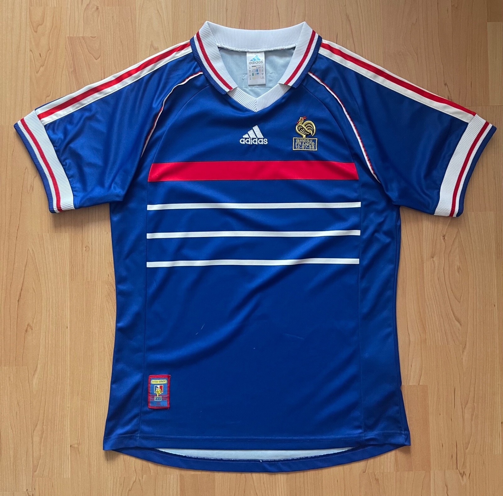 Jersey Adidas France 1998 Final World Cup XL Men's | eBay