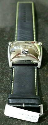 Pre-owned Lorenzo Pozzan Lp  Men Watch Italy 3d Stratosphere Swiss Movement Dual Time.